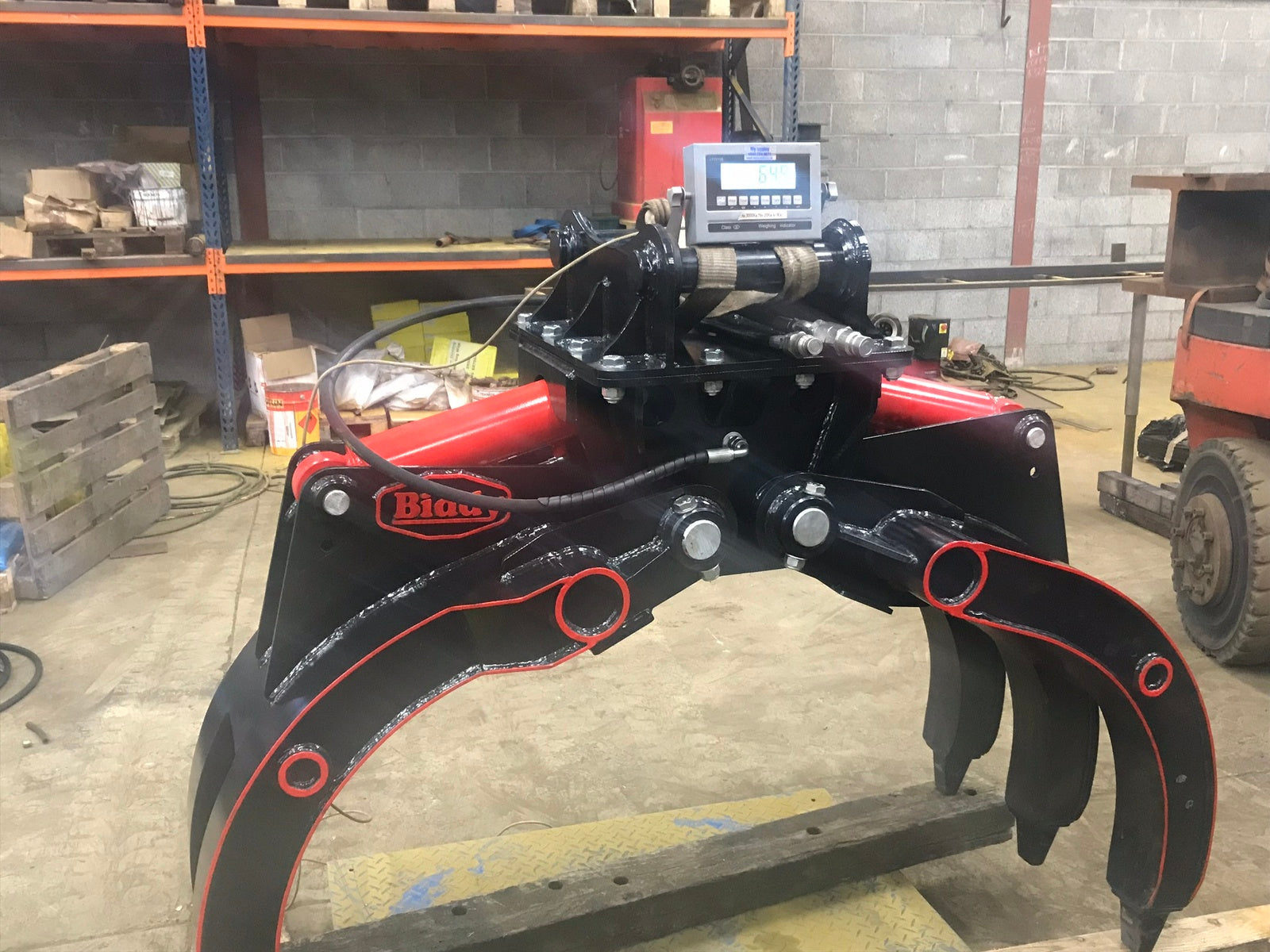 Biddy Hydraulic Grapple